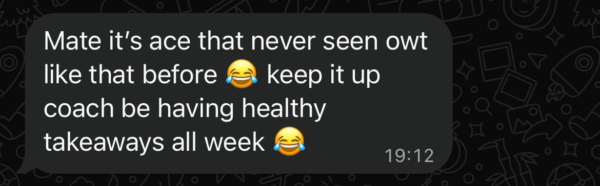 Private beta feedback from a TBF coaching client